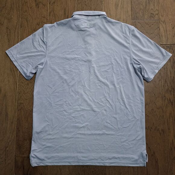 Vineyard Vines Polo Shirt Mens Striped Stretch OTG On The Go Sankaty Large L - Picture 6 of 9